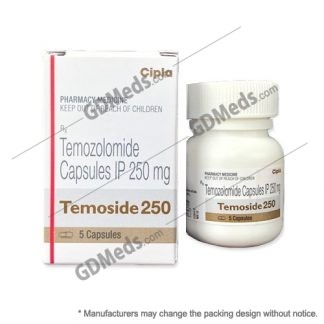 gdmeds temoside 250mg temozolomide cipla