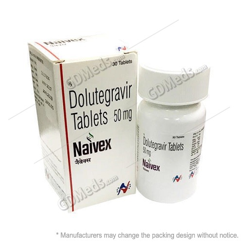 naivex 50-mg Dolutegravir NAIVEX Dolutegravir 50MG DTG