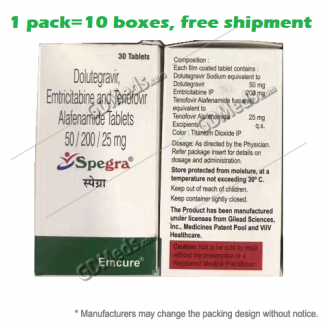 gdmeds-spegra-kocitaf-dtg-emtricitabine-tenofovir-taf-ftc