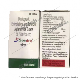 gdmeds-spegra-kocitaf-dtg-emtricitabine-tenofovir-taf